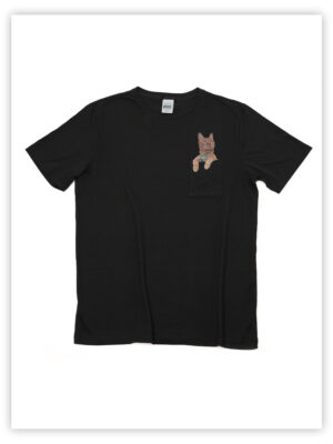 Black Peeping Nala Unisex T-shirt