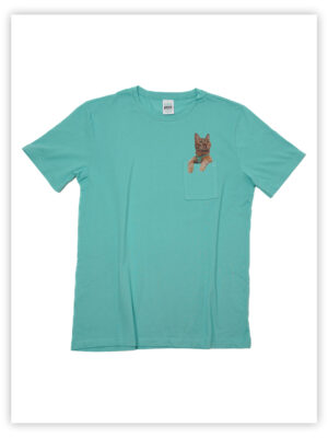 Teal Peeping Nala Unisex T-shirt