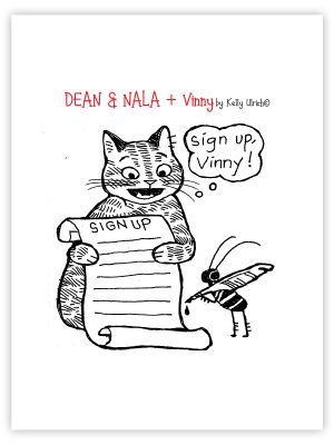 DEAN & NALA + Vinny Comics