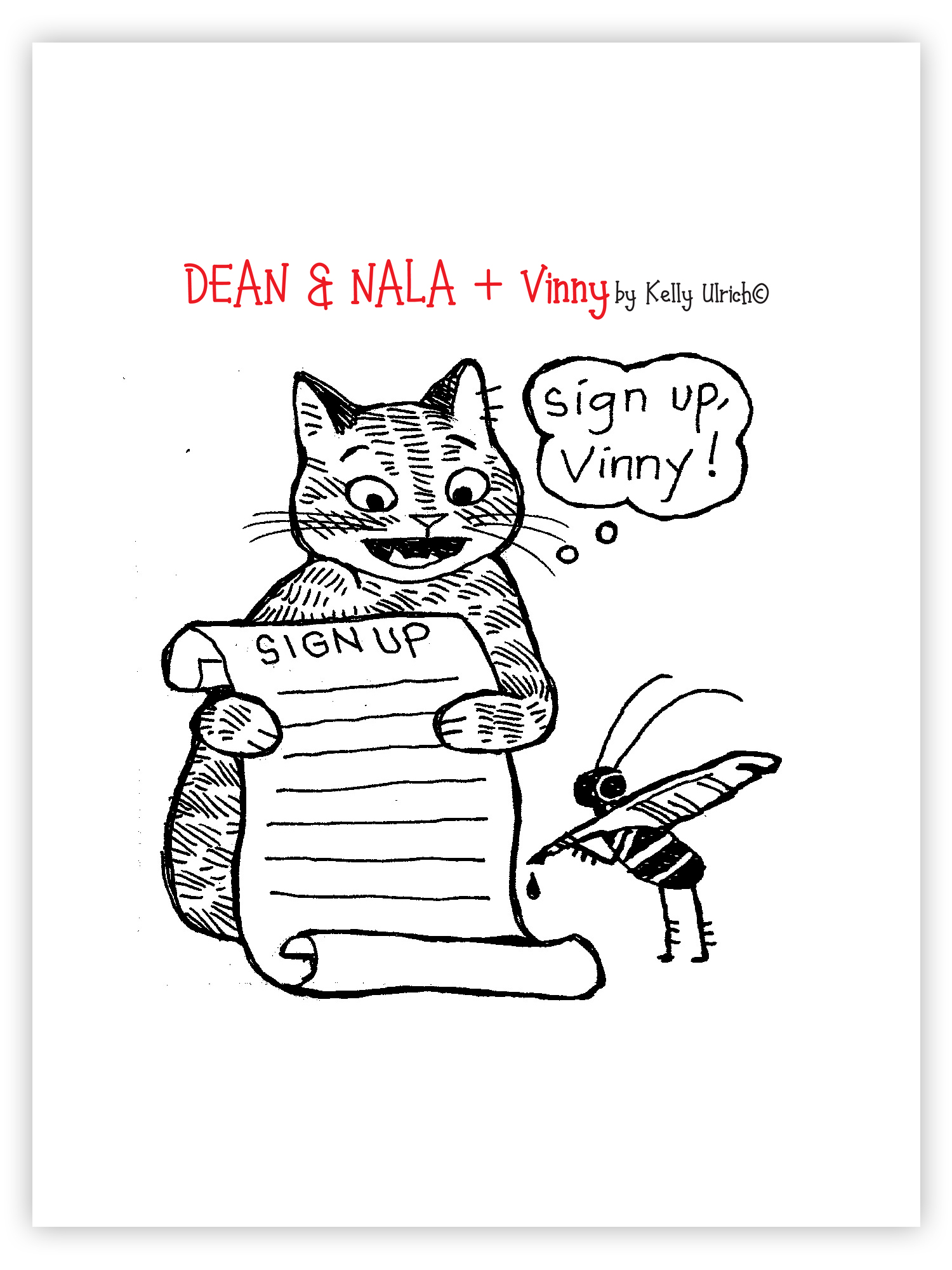DEAN & NALA + Vinny Comics