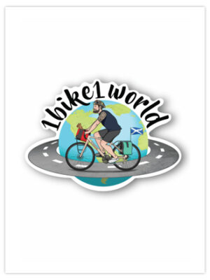 1bike1world Sticker