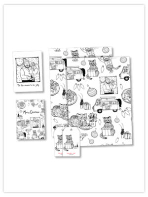Dean & Nala + Vinny Wrapping Paper Bundle