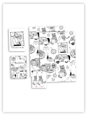 Dean & Nala + Vinny Wrapping Paper Bundle