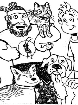 Personalised Comic Artwork by Kelly Ulrich