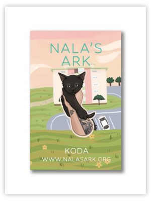 NALA'S ARK Wooden Pin Badge